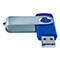 USB-Stick, 4GB, Blau, Standard, Auswahl Werbeanbringung optional