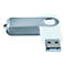 USB-Stick, 4GB, Weiß, Standard, Auswahl Werbeanbringung optional