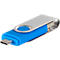 USB-stick C5, met 1 x USB 3.0 &amp; 1 x USB type-C, tot 4,8 GB/s, duplexibel, opslagcapaciteit 16 GB, blauw