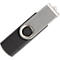 USB-Stick C5, mit 1 x USB 3.0 & 1 x USB Typ-C, bis zu 4,8 GB/s, duplexfähig, Speicherkapazität 16 GB, schwarz