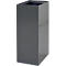 V-Part Modulares Abfalltrennsystem, 60 Liter, pulverbeschichteter Stahl, B 263 x T 335 x H 700 mm, dunkelgrau