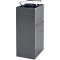V-Part Modulares Abfalltrennsystem, 60 Liter, pulverbeschichteter Stahl, B 263 x T 335 x H 700 mm, dunkelgrau