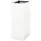 V-Part Système modulaire de tri des déchets, 60 litres, acier peint époxy, L 263 x P 335 x H 700 mm, blanc
