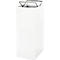 V-Part Système modulaire de tri des déchets, 60 litres, acier peint époxy, L 263 x P 335 x H 700 mm, blanc
