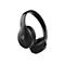 Schwarzer Over-Ear-Kopfhörer, isoliert auf weißem Hintergrund. Mit einem stilisierten 'V' auf jeder Ohrmuschel.