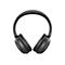 Schwarze Kopfhörer auf weißem Hintergrund. Der Kopfbügel ist gebogen, die Ohrhörer sind groß und gepolstert.