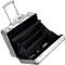 Valise d’affaires GALAXY ALUMAXX, avec poignée et roulettes, 1 compartiment, argent