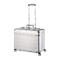 Valise d’affaires PANDORA ALUMAXX, avec poignée et roulettes, aluminium, argent mat