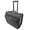 Sac de transport noir avec poignée extensible. Dispose d'un compartiment avant, ainsi que d'un cadenas à combinaison.