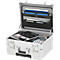 Valise multifonctions Challenger ALUMAXX, avec poignée et roulettes, 2 compartiments, argent