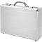 Valise pour ordinateur, avec poignée, 1 compartiment, argent