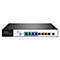 Schwarzer 8-Port 2.5G PoE-Switch mit DIP-Schaltern und SFP-Port vor weißem Hintergrund.