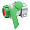 Vanne à bille IBC, avec articulation rotative intégrée, raccord de réservoir diamètre 74 - 81 mm