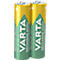 VARTA Akku Recycled Blister 2, wiederaufladbar, 2100mAh, AA, 2 Stück