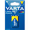 VARTA Batterie Longlife Power, Spannung 9 V, besonders langlebig, E-Block, 1 Stück