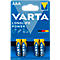 VARTA Batterien Longlife Power, Spannung 1,5 V, besonders langlebig, Micro AAA, 4 Stück