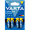 VARTA Batterien Longlife Power, Spannung 1,5 V, besonders langlebig, Mignon AA, 4 Stück