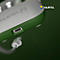 Close-up of a green charger with a USB-C port and a cable plugged in. The VARTA logo is visible.