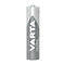 A gray battery, with white lettering: VARTA, Ultra Lithium.