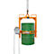 Vatenkantelaar BAUER FD-SK met ketting, staal, B 1020 x D 650 x H 1010 mm, oranje