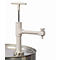 Vatpomp, 0,4 l/slag, polytetrafluorethyleen (PTFE), dompeldiepte 950 mm, afsluitkraan, voor hoogzuivere vloeistoffen