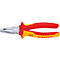 Knipex pliers, red-yellow handles, silver plier heads.