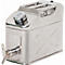 Veiligheidscontainer, roestvrij staal 1.4301 gepolijst, 10 l, B 170 x D 445 x H 280 mm, schroefstop, ontluchtingsventiel