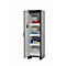 Veiligheidskast type 30 asecos Q-CLASSIC-30, scharnierende deur, links scharnier, voorkant zuiver wit, B 564 x D 620 x H 1947 mm
