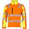 Veiligheidskleding-softshell jack "Robin", oranje/geel, L