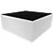Veiligheidslekbak - voor IBC container 600 liter - PE - 690 liter - L 1260 x B 1260 x H 515 mm - met rooster 