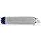 Veiligheidsmes Martor Secunorm Profi25 MDP, gereedschapsloze meswissel, metaal detecteerbaar, L 143 x B 17 x H 31 mm, staal/aluminium/kunststof, blauw
