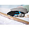 Veiligheidsmes Martor Secupro Merak, ergonomisch, veiligheidsknop, met bevestigingslus, L 128 x B 18 x H 50 mm, staal/GRP, blauw-zwart