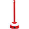 Veligheidskettingpaal - rood