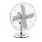 Ventilateur de table Chrome-Line - Ø 400 x H 555 mm - 3 vitesses - pales de rotor en métal