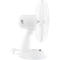 Ventilateur de table exquisit VT 34062 we, puissance 35 W, 3 niveaux de puissance, oscillant, inclinable, avec poignée, rotor Ø 300 mm, blanc