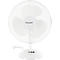 Ventilateur de table exquisit VT 34062 we, puissance 35 W, 3 niveaux de puissance, oscillant, inclinable, avec poignée, rotor Ø 300 mm, blanc