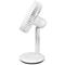 Ventilateur de table Gutfels Venti 3010 R - 4 vitesses - 2 modes - inclinable - fonctionnement sur batterie jusqu'à 12 h