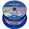 Verbatim DVD+R AZO Wide inkjet printable, capaciteit 4,7 GB, spindel met 50 stuks