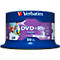 Verbatim DVD+R AZO Wide Inkjet Printable, Kapazität 4,7 GB, 50er-Spindel