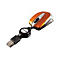 Verbatim Go Mini Optical Travel Mouse - Maus - USB - Volcanic Orange