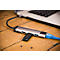 Verbatim USB-C™ Multiport-hub, USB-C, 3x USB 3.0, HDMI, Gigabit Ethernet, kabellengte 15 cm