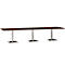 Vergadertafel Quandos 3-delig, B 3500 x D 1000 mm, esdoorn Brazil