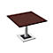 Vergadertafel Quandos, B 1000 x D 1000 mm, esdoorn Brazil