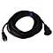 Verlenging veiligheidscontact 16 A 250 V 50 m H07RN-F 3x2,5 mm2 zwart IP44