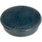 Vermogensmagneten Franken, rond, tot 2,5 kg, speciale coating, Ø 38 mm, kunststof, zwart, 10 stuks