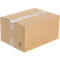 Verpakkingsdozen van golfkarton, B 392 x D 392 x H 200 mm, rechthoekig