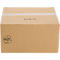 Verpakkingsdozen van golfkarton, B 392 x D 392 x H 200 mm, vierkant