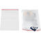 Verpakkingszak, hersluitbaar, met flap &amp; seal naad, scheurbestendig, 178 x 220 mm/160 x 220 mm, FSC® glaspapier, semi-transparant, 500 st.
