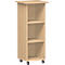 Verrijdbaar ladeblok PALENQUE, 3 ordnerhoogten, B 450 x D 500 x H 1104 mm beuken