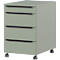 Verrijdbaar onderstel, 4 laden incl. opbergvak, B 420 x D 600 x H 630 mm, taupe groen